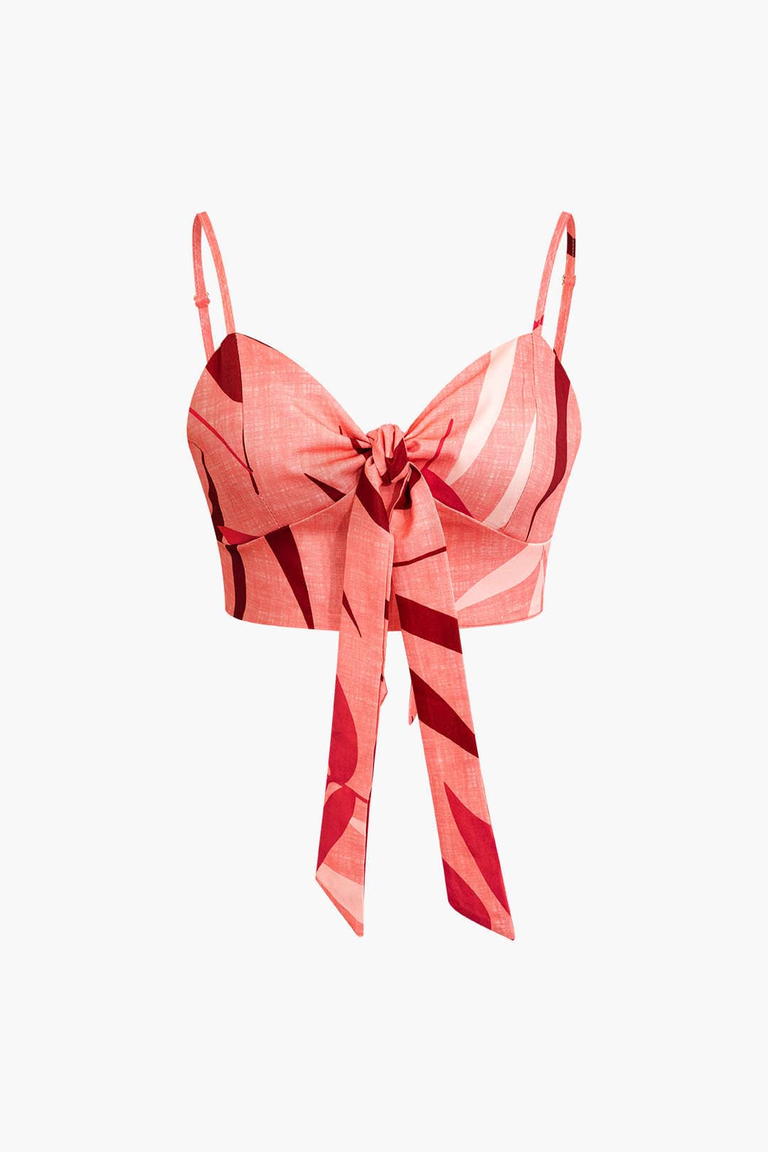 Bailey | Zweiteiler mit Knoten-Top & Bambusprint-Hose