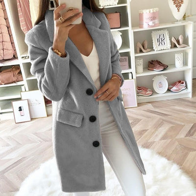 Langer Mantel für Damen