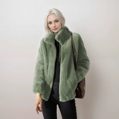 Giselle – Reißverschluss Fleecejacke