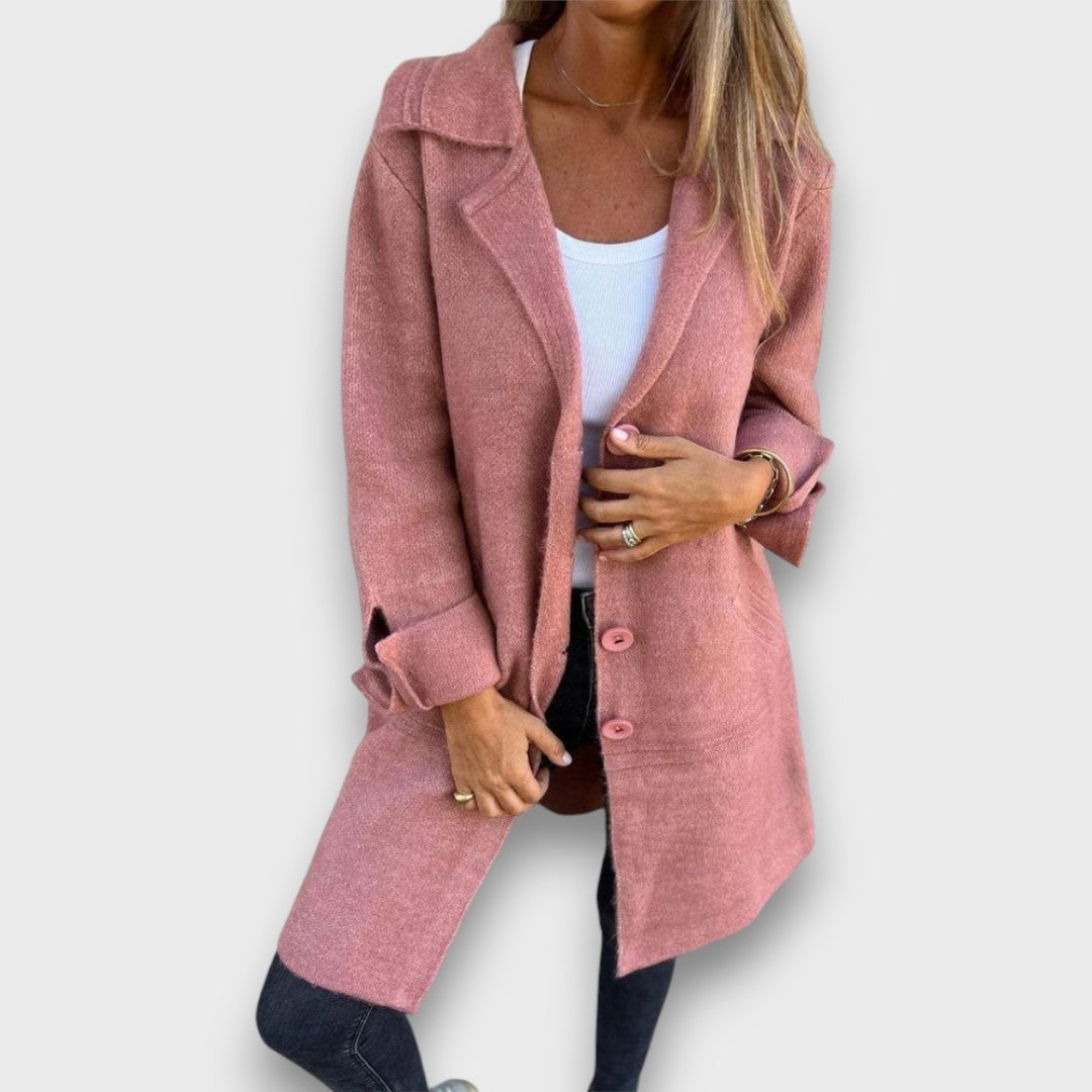 Mailara – Lässiger Mantel mit Reverskragen