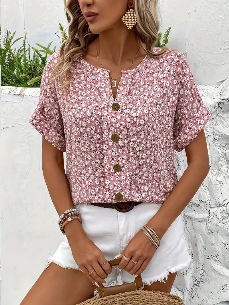 Lina – Kurzes Sommer-Top mit femininer Note