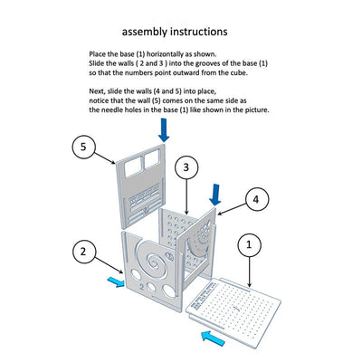 MascheNkasten™ Hält den Faden Geordnet