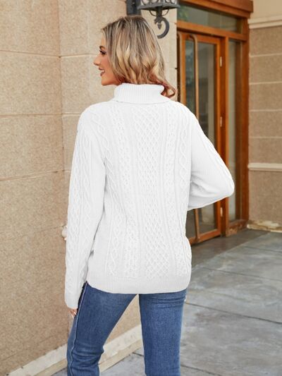 CosyStyle - Rollkragenpullover für Damen mit langen Ärmeln