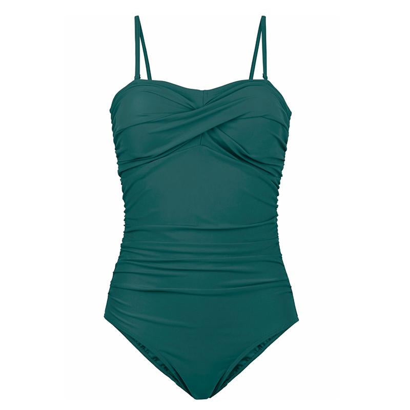 Emilia® | Badeanzug Klassischer Hochwertiger Stoff Ideal Für Den Strand Für Damen