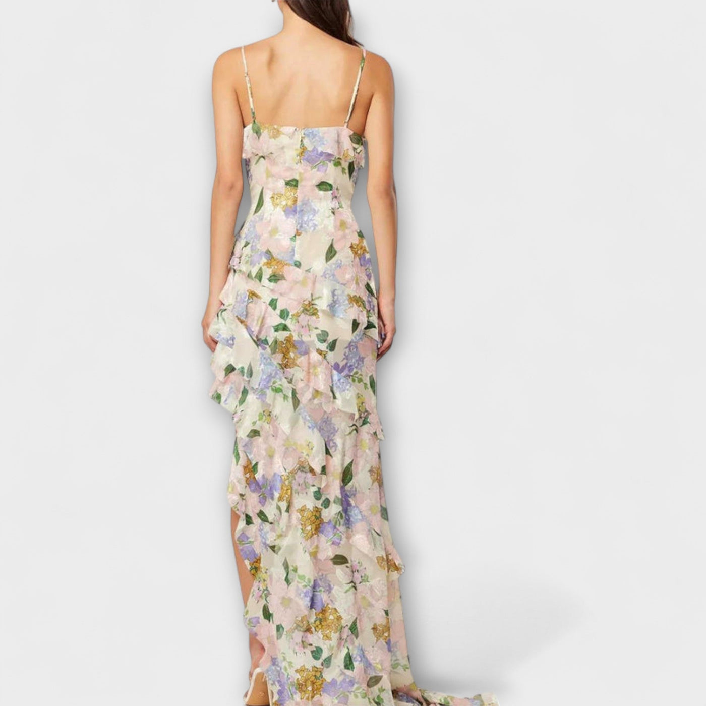 Indie Rüschenkleid mit Trägerdesign