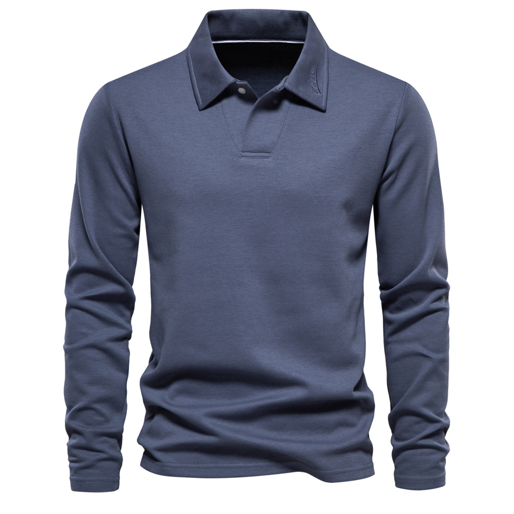 Langarm Poloshirt für Herren – Komfortabel & Zeitlos