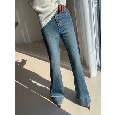 Retro-Washed Jeans im French Style für Damen – Stilvoll & Zeitlos