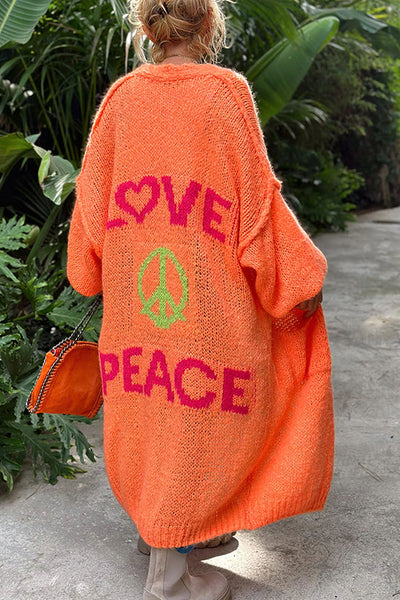 Magdiel - Love&Peace Hippie-Vibe-Weste