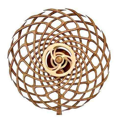 Holzwirbel™ Beruhigende bewegte Kunst