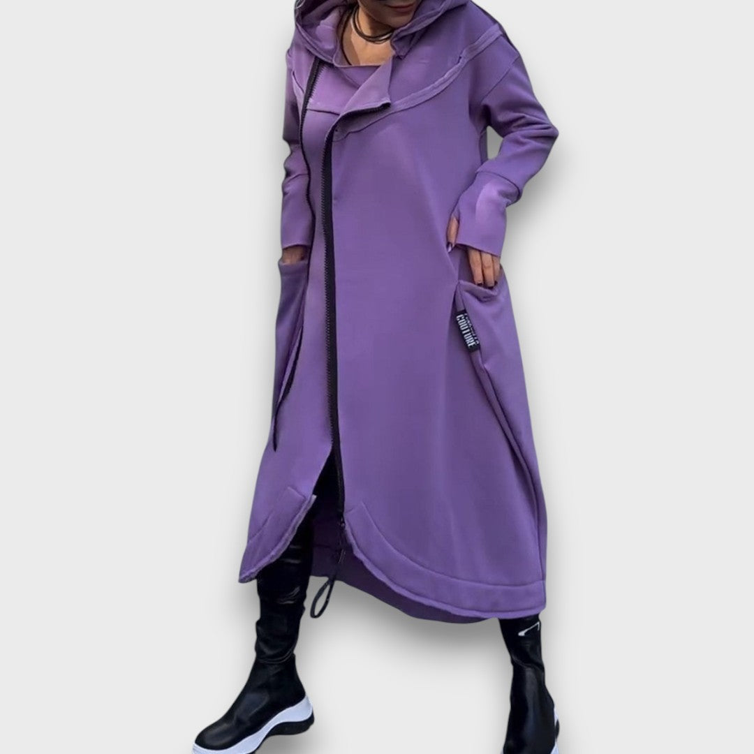 Darlina – Sweaterkleid mit Kapuze