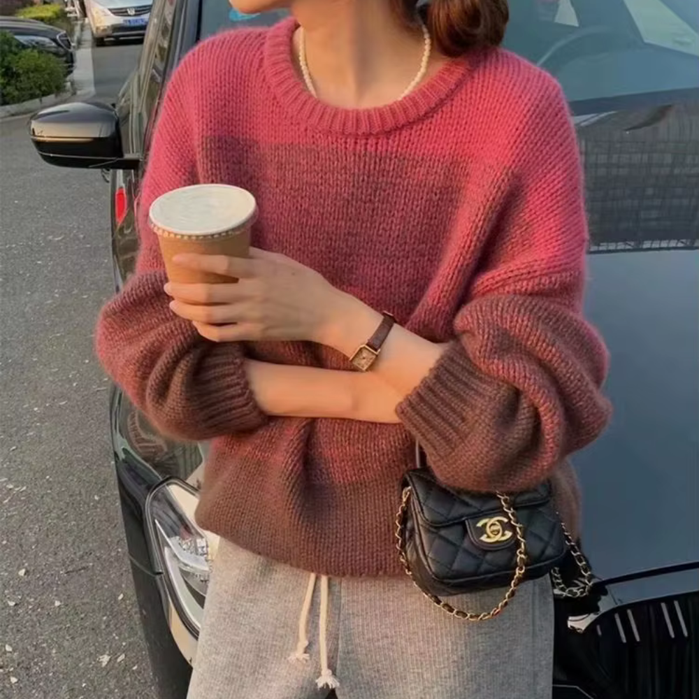 LISANNE – DER FLAUSCHIGE PULLOVER FÜR EINEN GEMÜTLICHEN HERBST