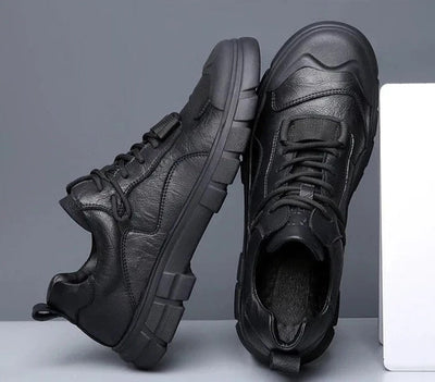 Evander | Stylische Leder-Sneaker für urbanen Komfort