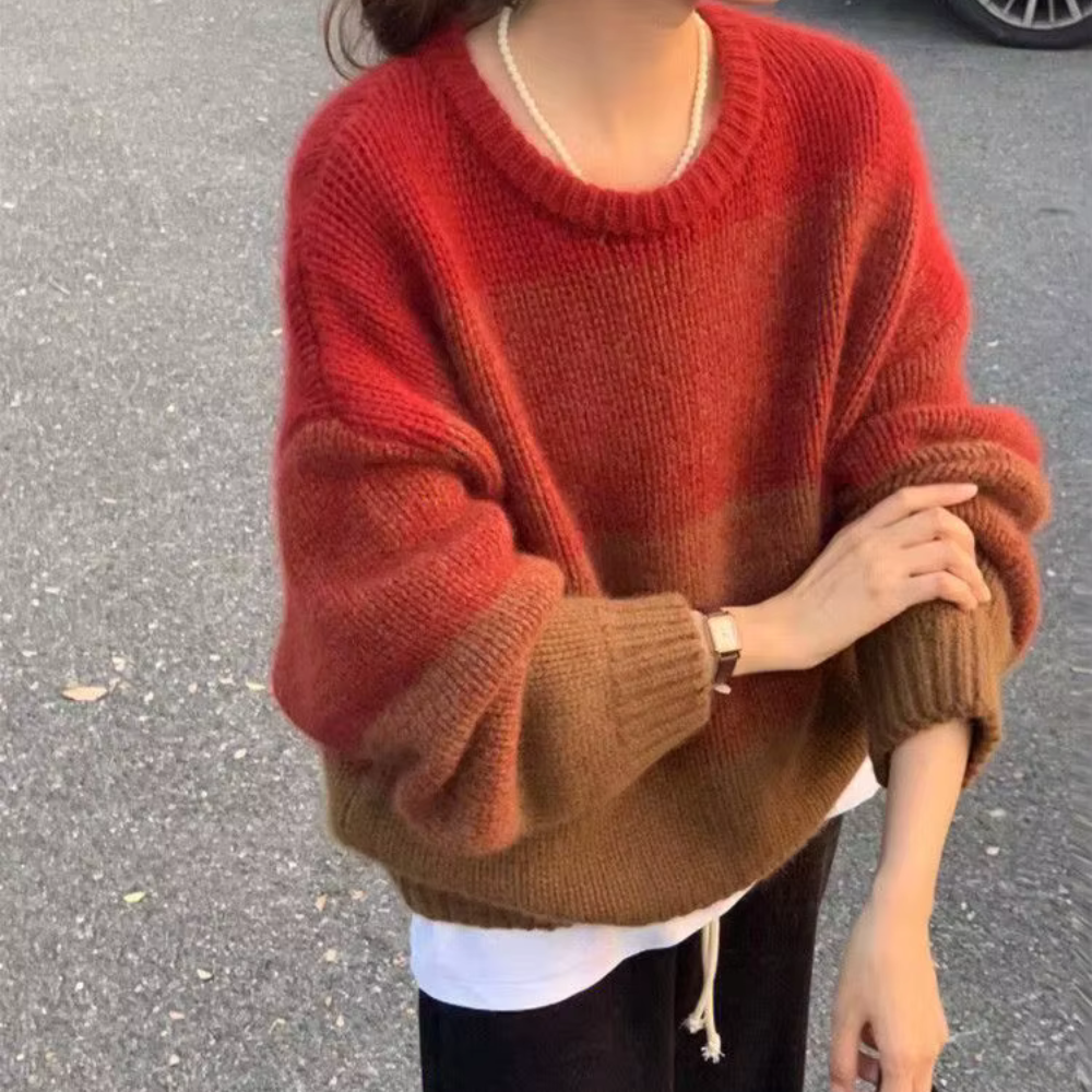 LISANNE – DER FLAUSCHIGE PULLOVER FÜR EINEN GEMÜTLICHEN HERBST