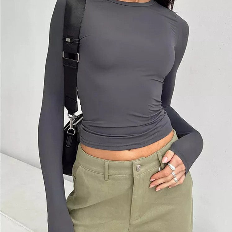 Elina | Top Mit Langen Ärmeln