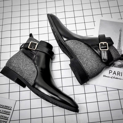 Bindestrich | Premium-Harnischlederstiefel für Haltbarkeit und Stil