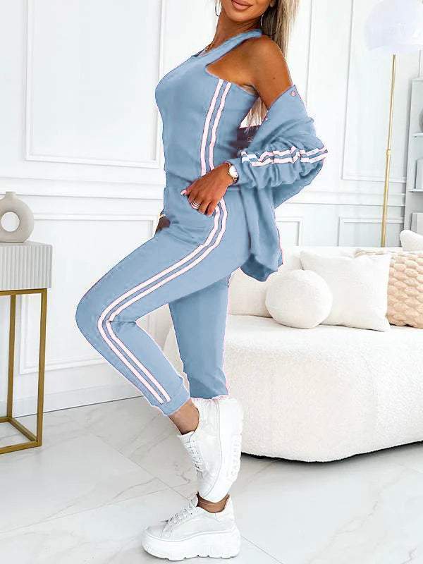 Yasmine - Set aus Baseballjacke und 3-teiligen Hosen