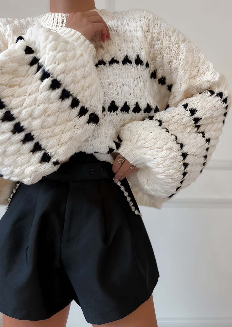 Serena | Eleganter Pullover in Vanille