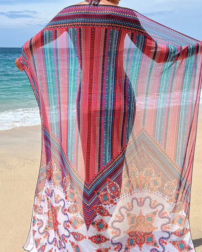 Lizzie® | Bikini-Set mit Batik-Schal