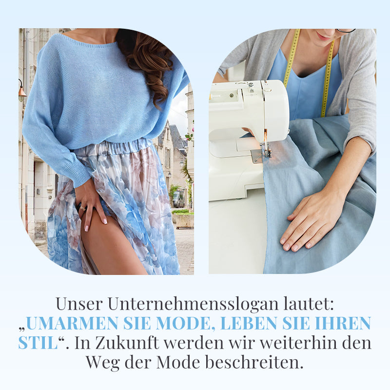 Sky Muse Zweiteiler – Pullover & Maxirock im Dreamy Look