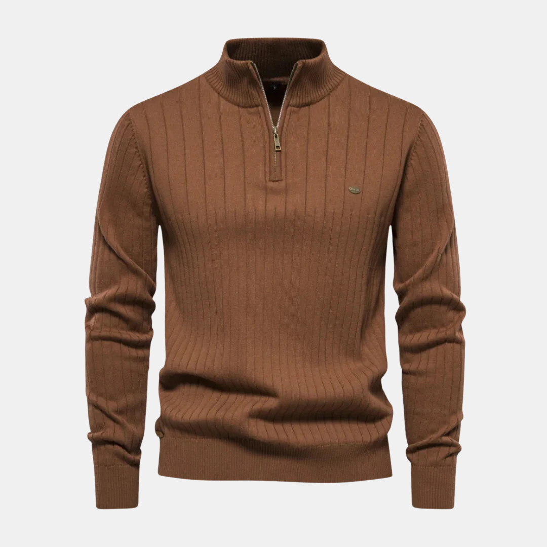 Lorenzo | Pullover mit Reißverschluss