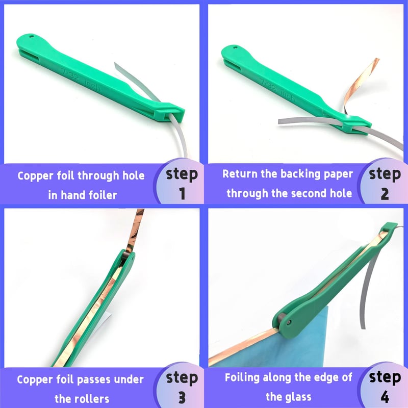 FoilEase - Glasmalerei Handfolierer