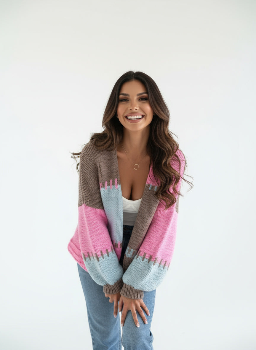 Nova | Damenpullover mit Laternenärmeln