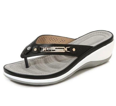 Alice Leroy | Weich gepolsterte Flip Flops Zehenstegsandalen