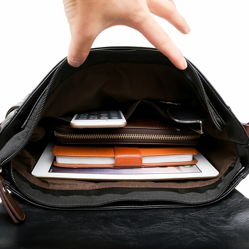 Sullivan | Stylische Leder-Schultertasche für Profis