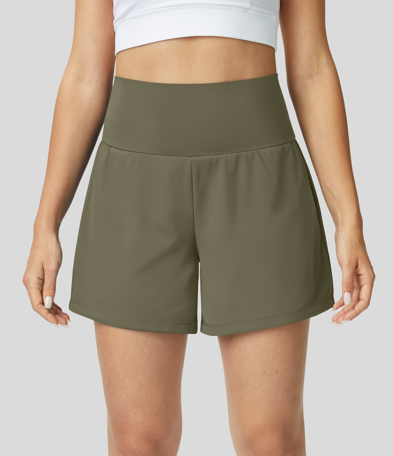 Johanna | Multifunktionale 2-in-1 Yoga-Shorts mit Taschen