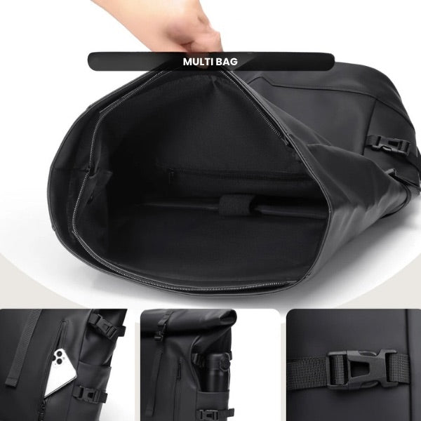 Rexo | Geräumiger Unisex Rucksack für Business und Reisen