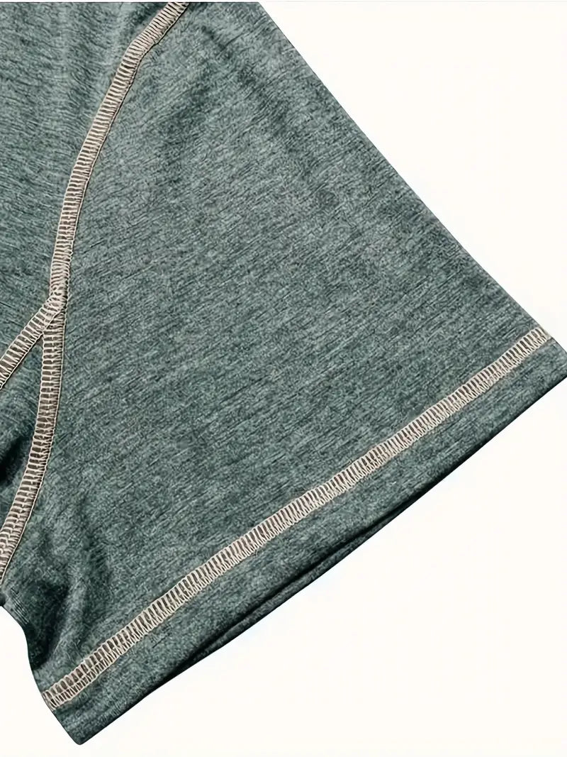 Orazio - Kurzarm T Hemd Mit Knopf