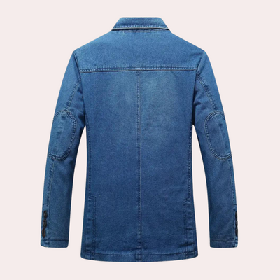 Logan | Zeitloser Denim-Blazer für stilvollen Komfort