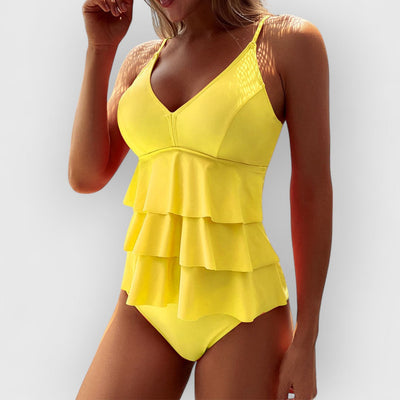 ERIKA | Luxe-Rüschen-Badeanzug