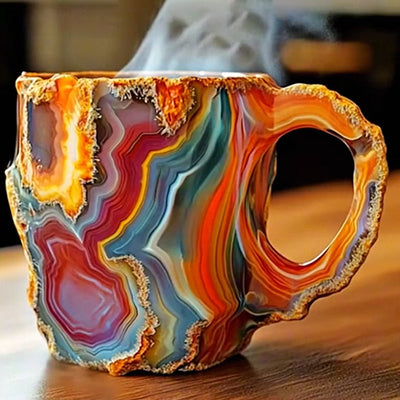 CrystalMug – Mineral Kristall Kaffee Tassen