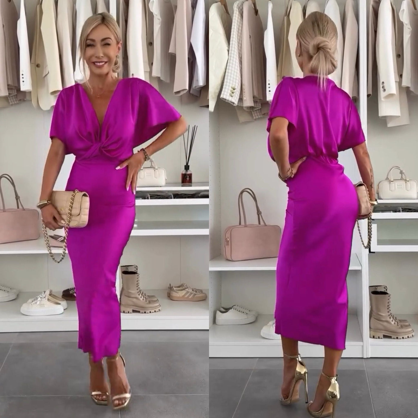 Elyn | Stilvolles Midikleid