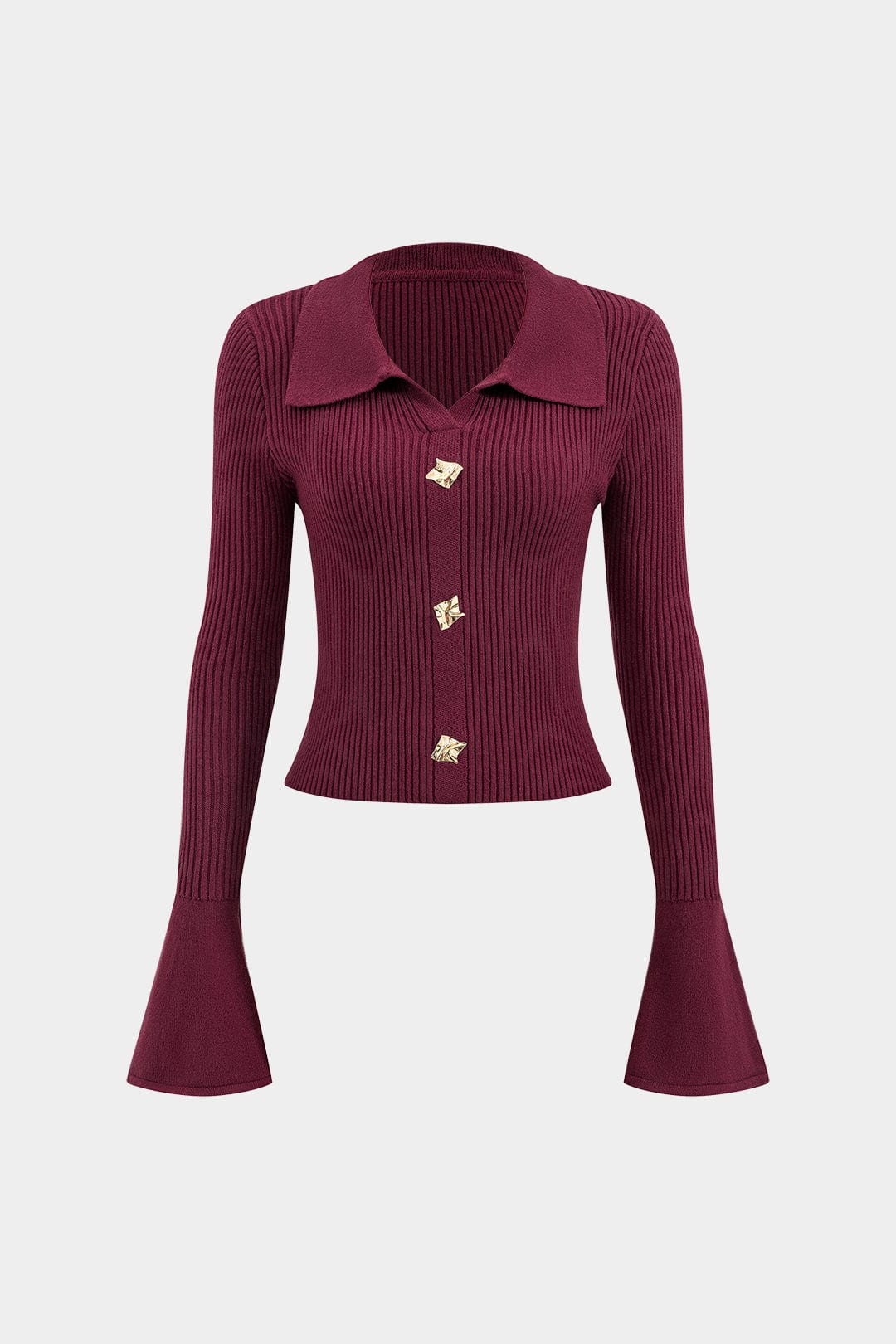 Atasha | Elegantes Strick-Zweiteiler-Set mit Volant-Rock