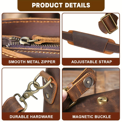 Graham | Premium-Leder Herren Aktentasche