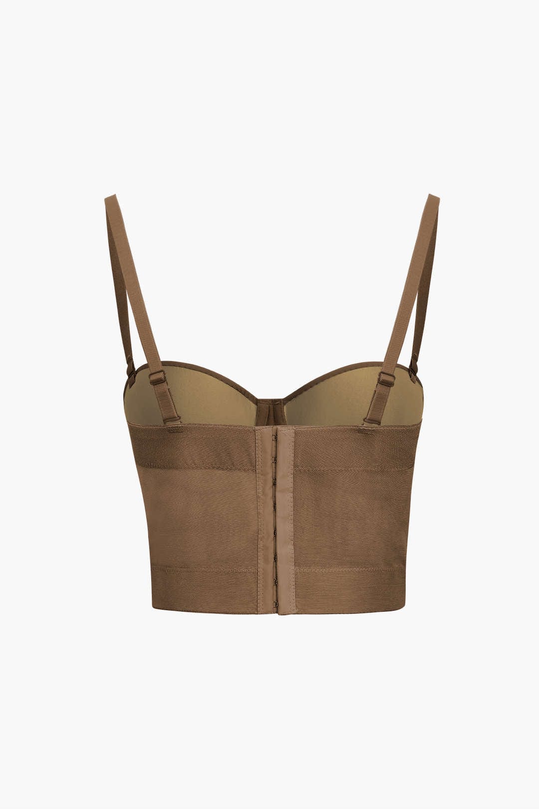 Ida | Figurbetontes Bustier-Top mit Bügel-Cups und transparenter Mesh-Struktur