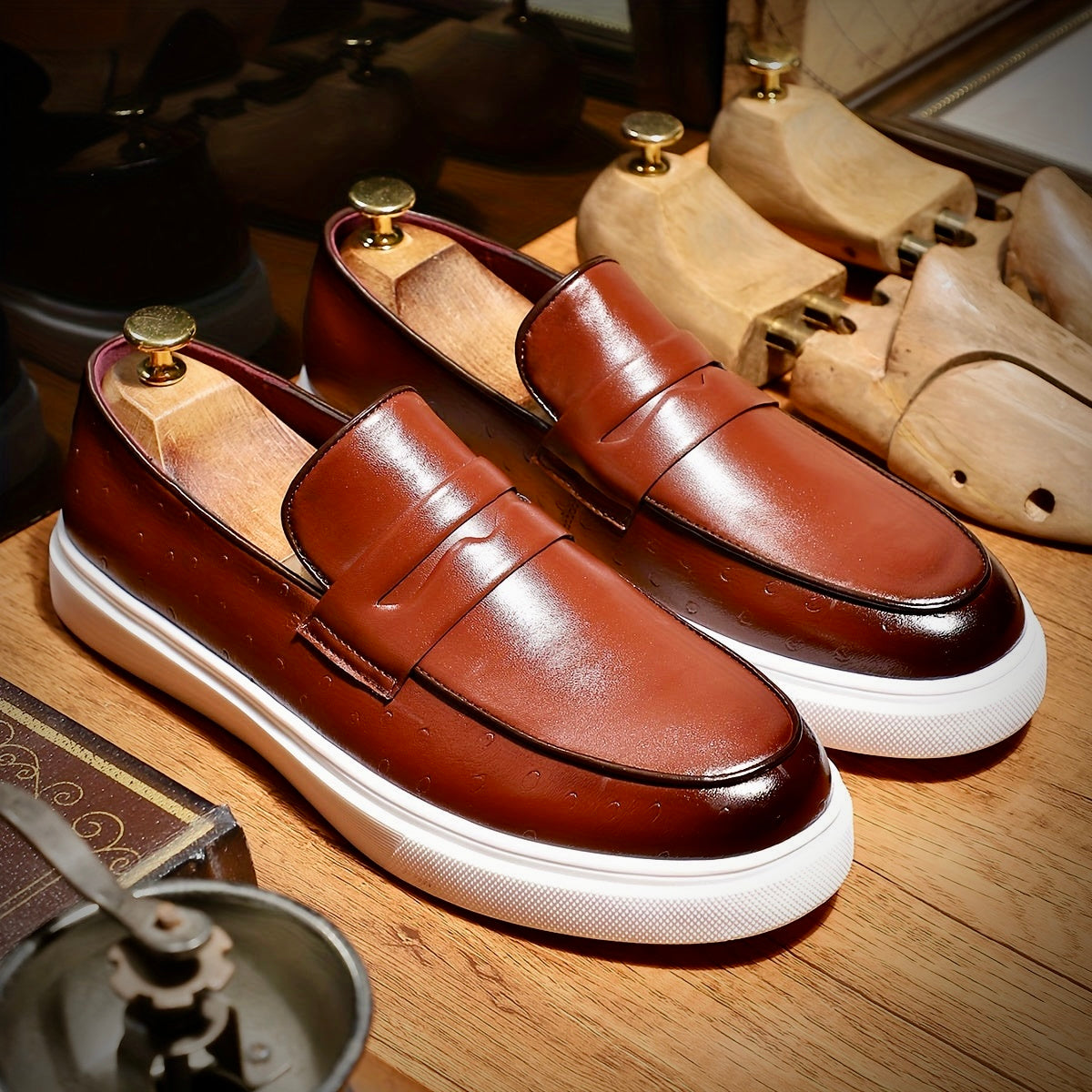 Alarich | Stylische Lederloafers für Komfort und Haltbarkeit
