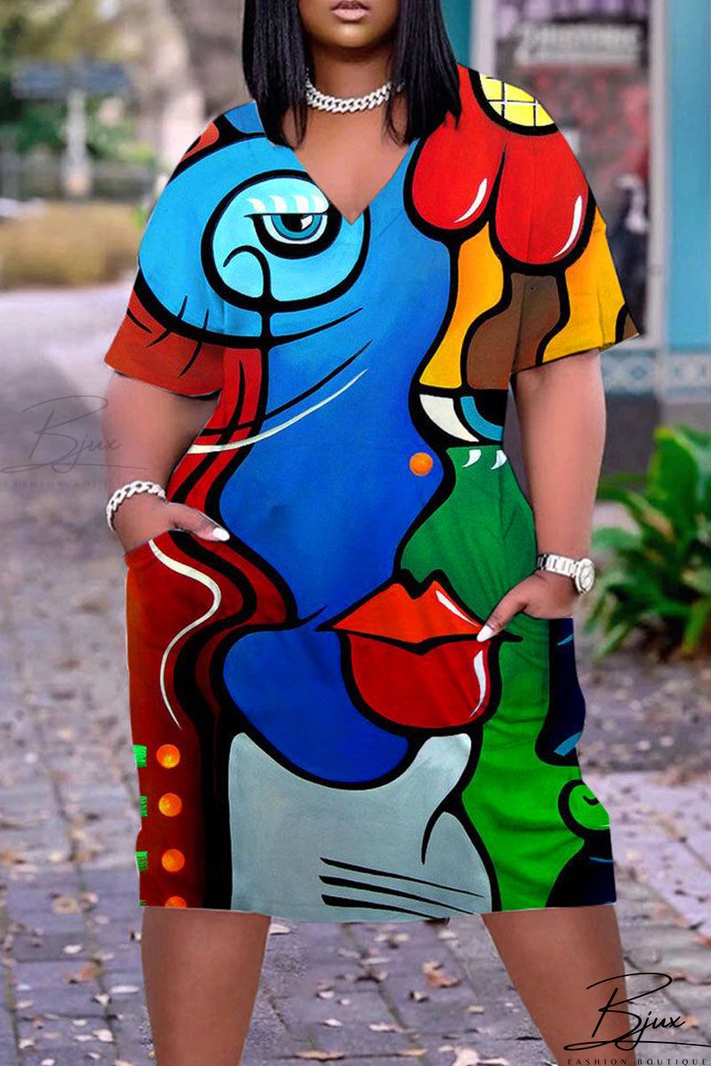 Evangeline™ Stil Mit Gemischten Mustern