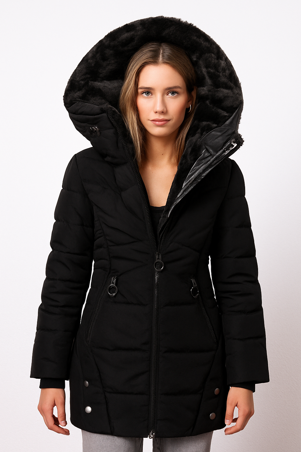 Laaraza | Warme Winterjacke Damen für Outdoor Einsatz