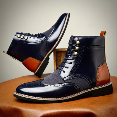 Falke | Premium Oxford-Lederstiefel für Komfort und Stil