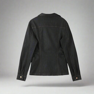 Vintage Damen Jeans-Anzug mit weitem Bein