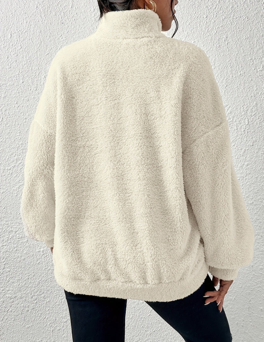 Camilla | Gemütlicher Fleece-Pullover für Damen
