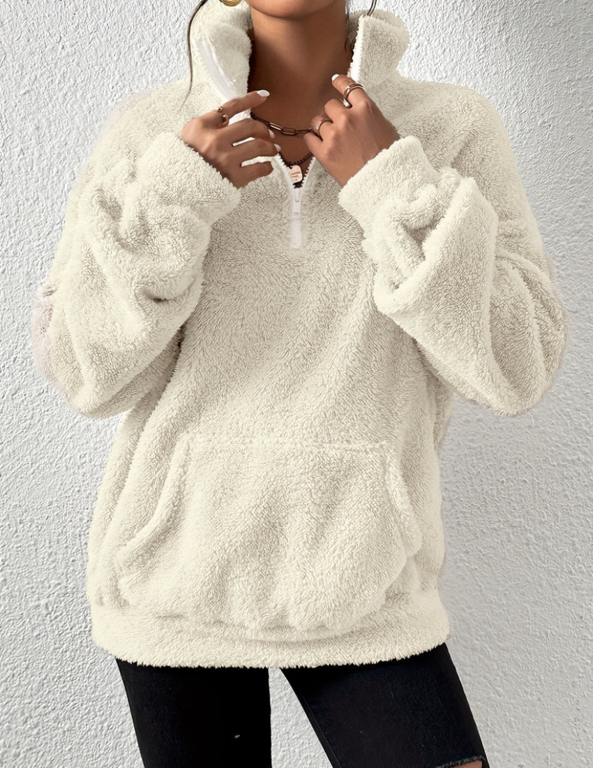 Camilla | Gemütlicher Fleece-Pullover für Damen