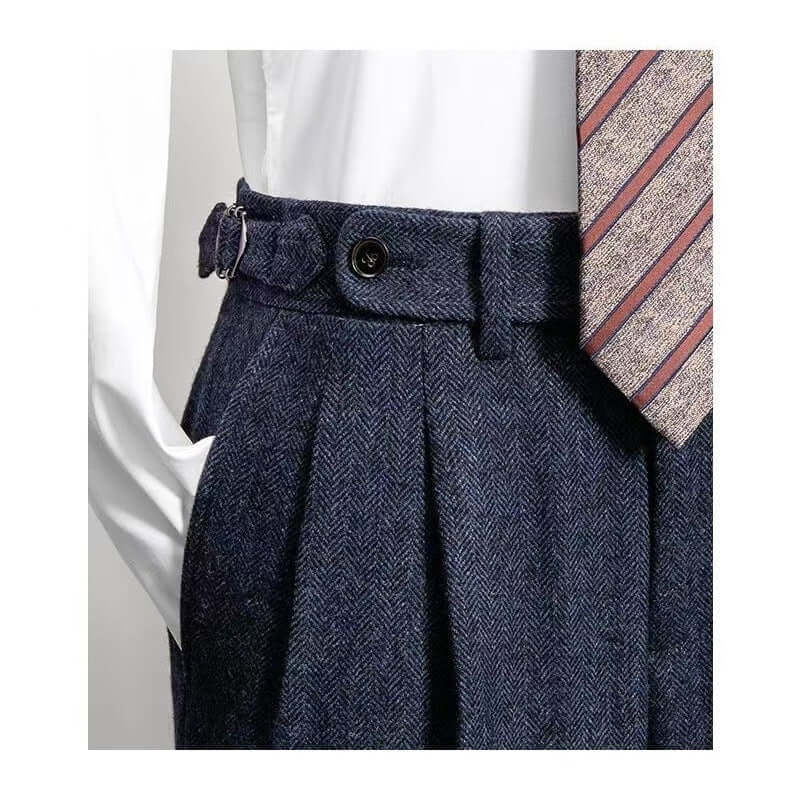 Alexander | Vintage Stilvolle Tweedhose