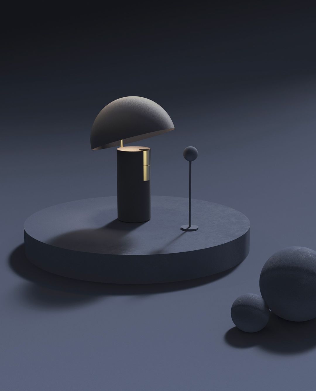 Zendoo | Retro-inspirierte Tischlampe im Luxus Design