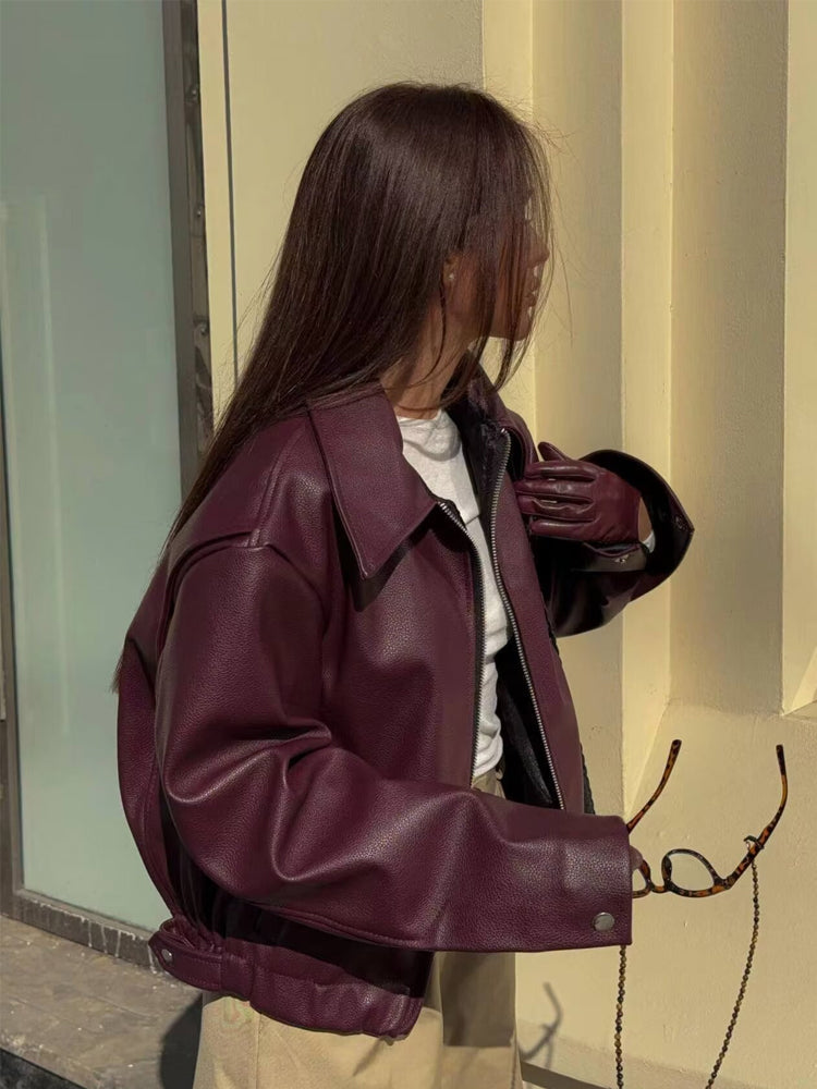 Milana | Kunstlederjacke