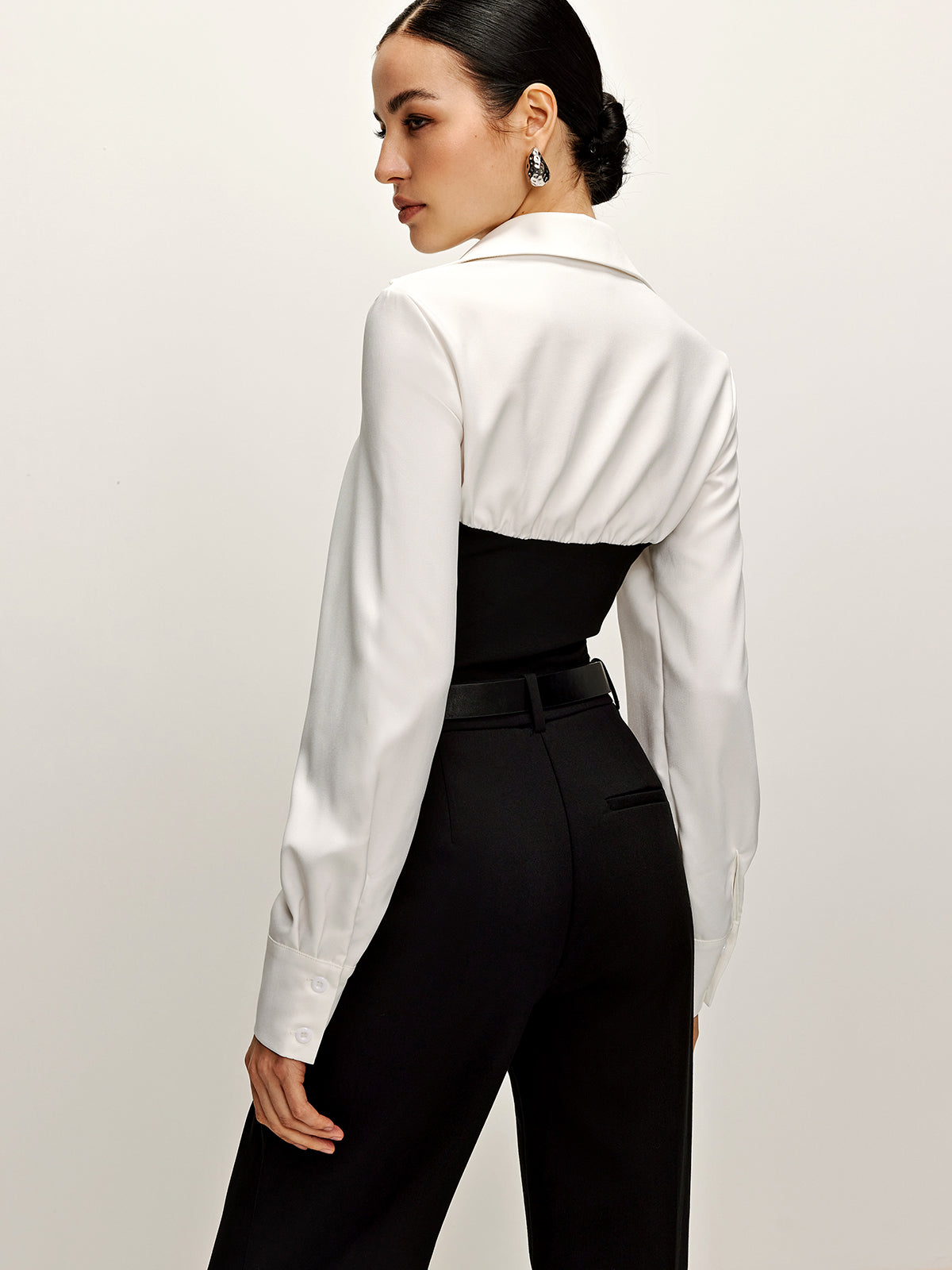 Lena | Poloshirt mit Zweifarben-Design