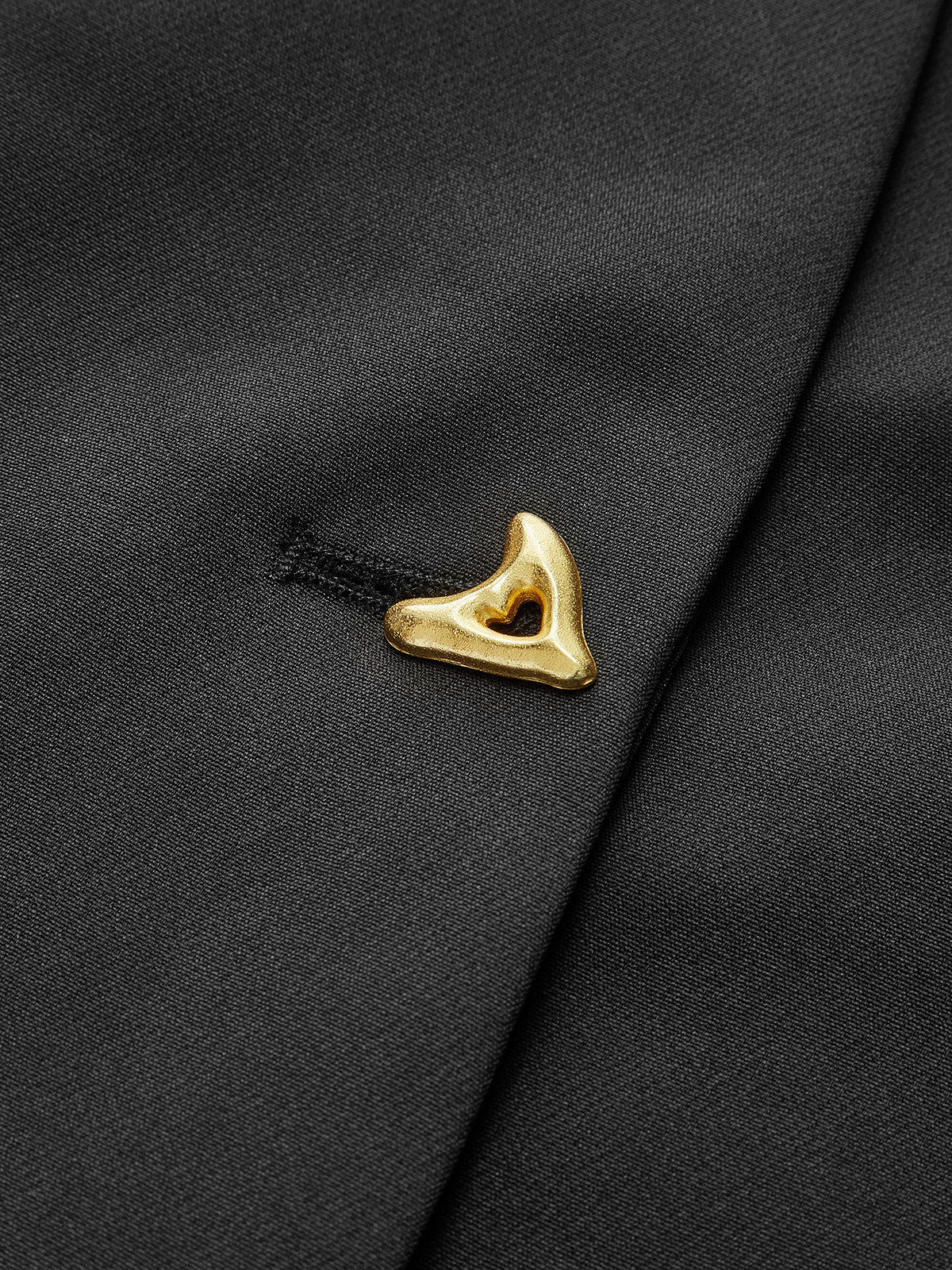 Leonie | V-Ausschnitt Bluse mit Knöpfen